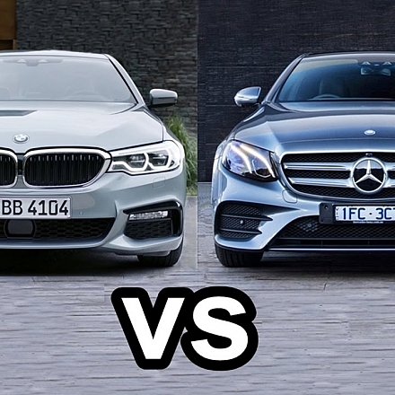 Новые Mercedes E-Class и BMW 5 - трудности выбора